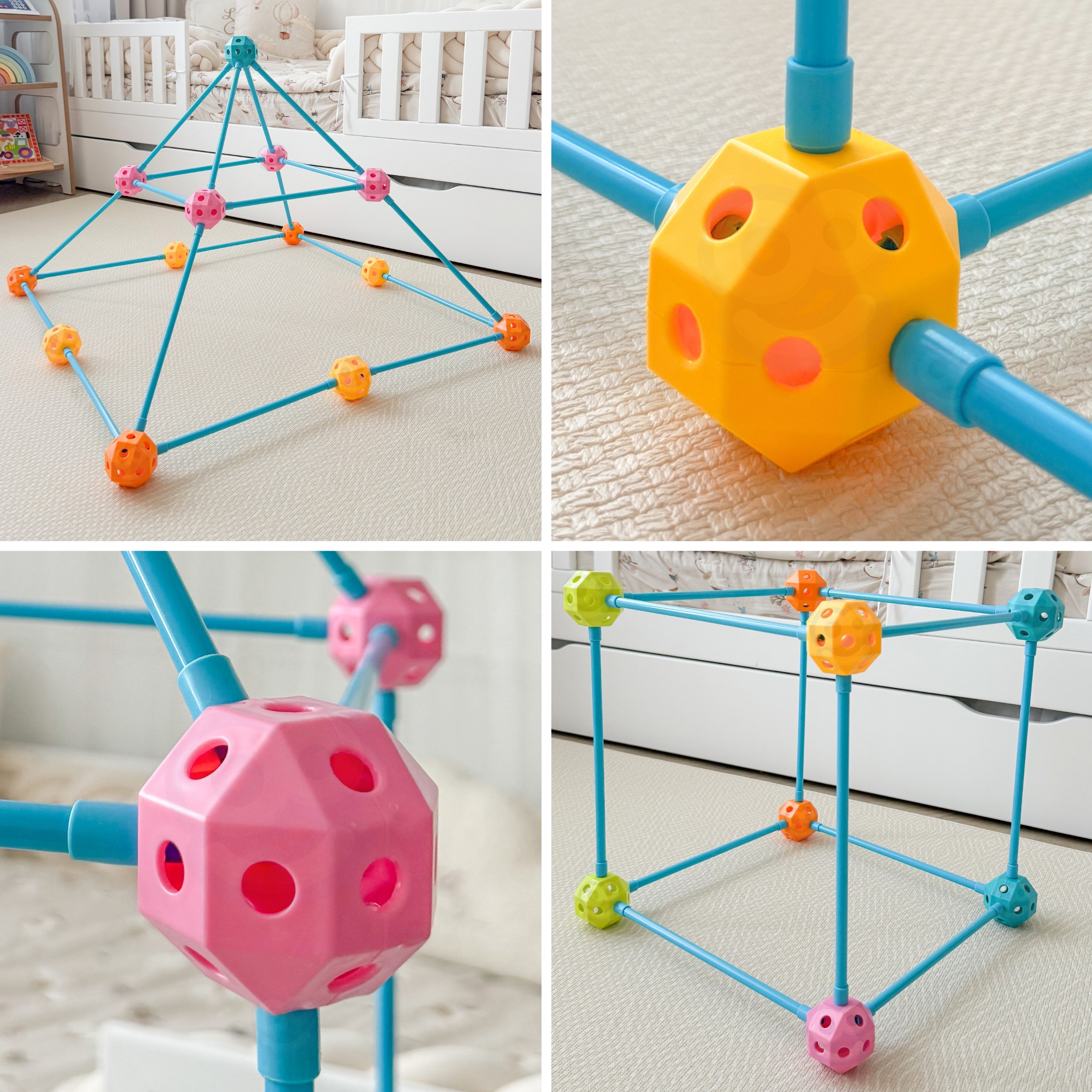 MegaBajka - XXL zestaw konstruktora namiotów i baz - 9 z 14