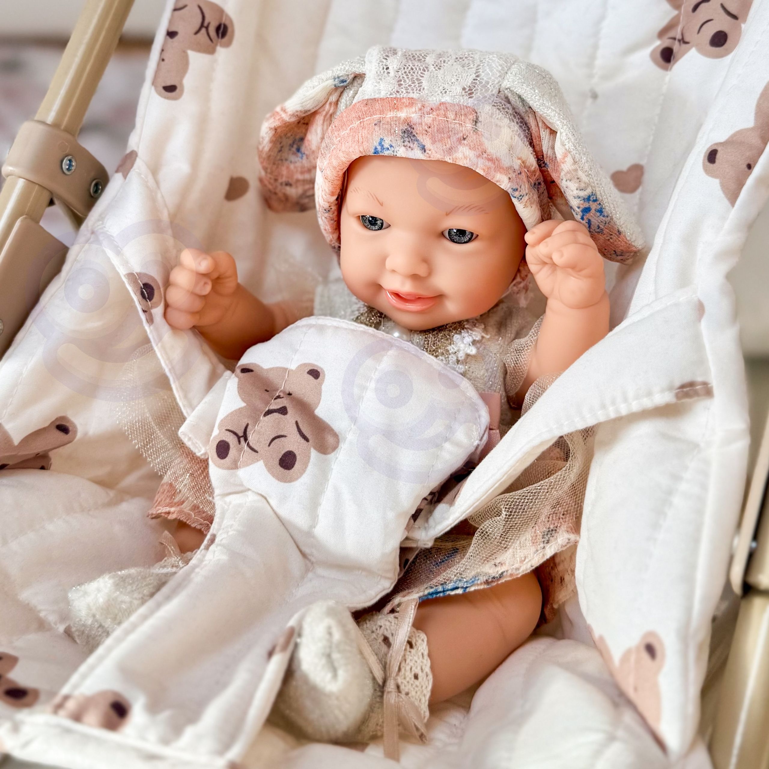 Królewski Bobas Króliczek - Lalka 24 cm WOOPIE - 14 z 14