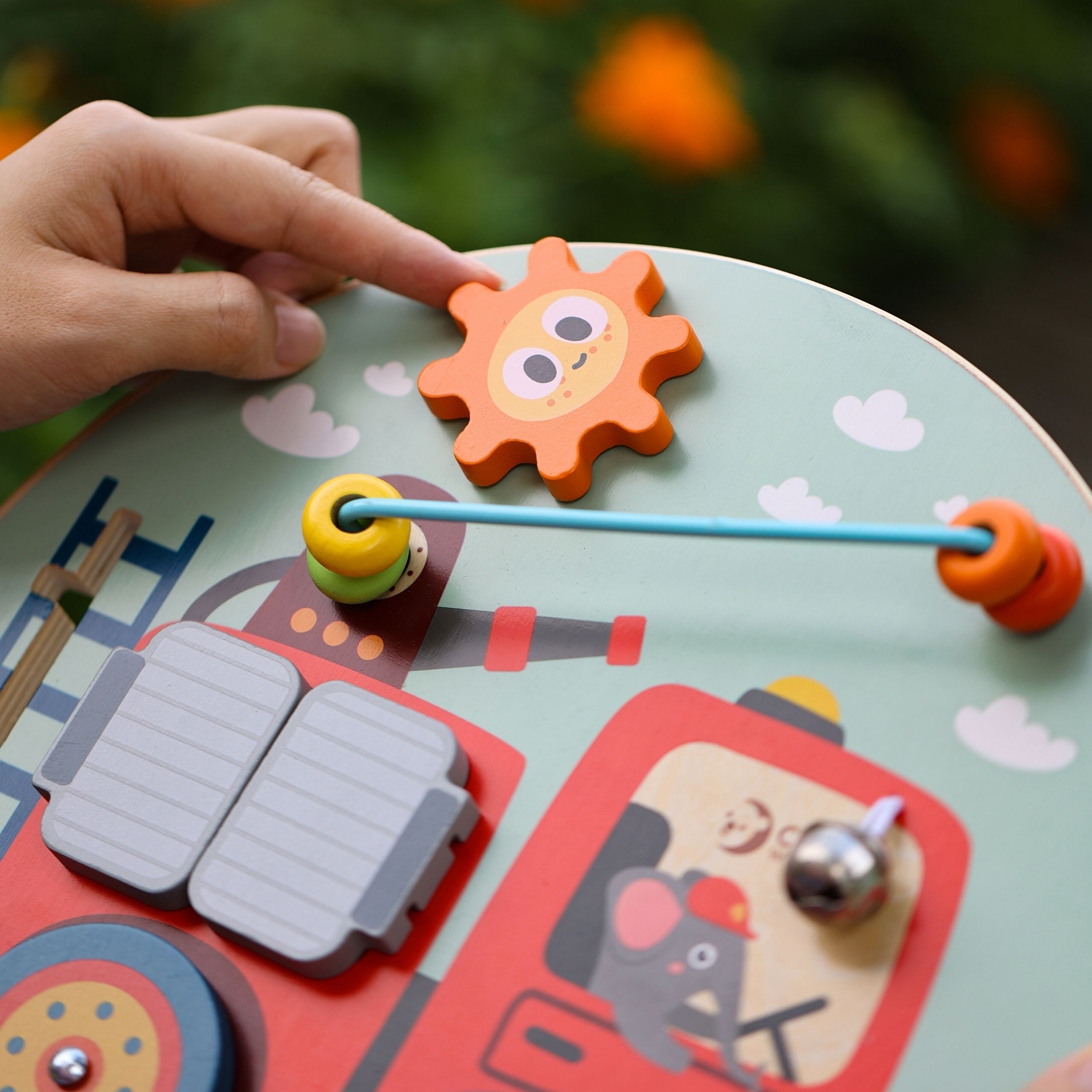 Tablica manipulacyjna wielofunkcyjna 6w1 straż - 16 z 16