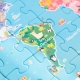 Classic World Puzzle Mapa Świata