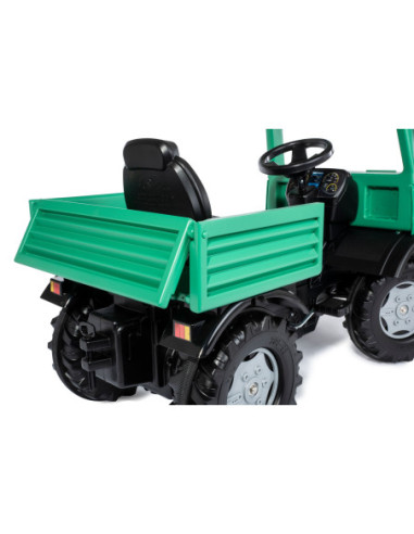 Rolly Toys Ciężarówka Samochód na Pedały  Unimog Mercedes-Benz Wyciągarka