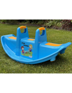 WOOPIE Huśtawka Dwuosobowa Równoważna Niebieska 2