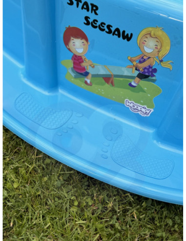 WOOPIE Huśtawka Dwuosobowa Równoważna Niebieska