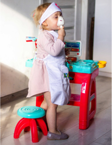 WOOPIE Gabinet Małego Lekarza Doktora Światło Dźwięk + 22 akc