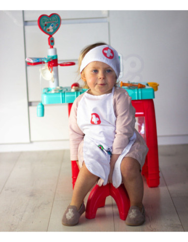 WOOPIE Gabinet Małego Lekarza Doktora Światło Dźwięk + 22 akc