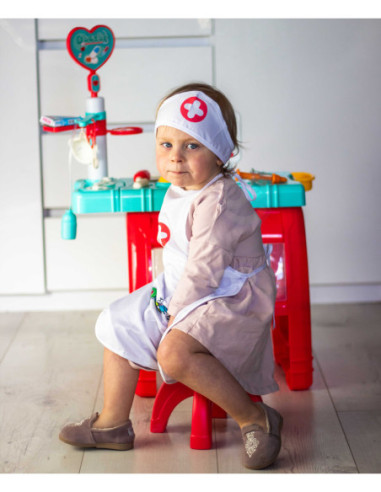 WOOPIE Gabinet Małego Lekarza Doktora Światło Dźwięk + 22 akc