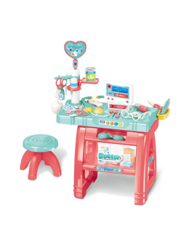 WOOPIE Gabinet Małego Lekarza Doktora Światło Dźwięk + 22 akc
