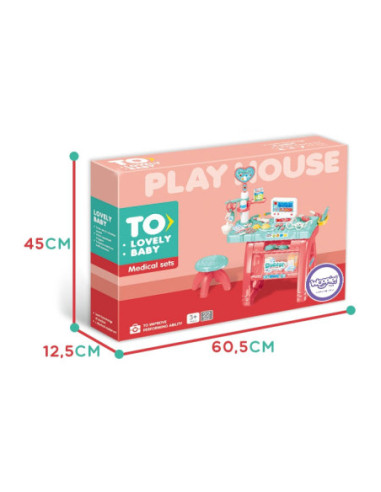 WOOPIE Gabinet Małego Lekarza Doktora Światło Dźwięk + 22 akc