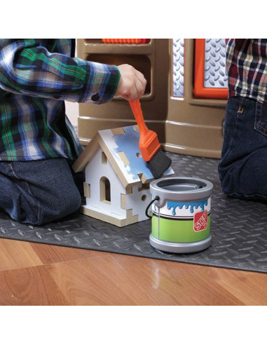 Duży Warsztat dla Dzieci Kącik majsterkowicza Światlo + 45 Akcesoria STEP2