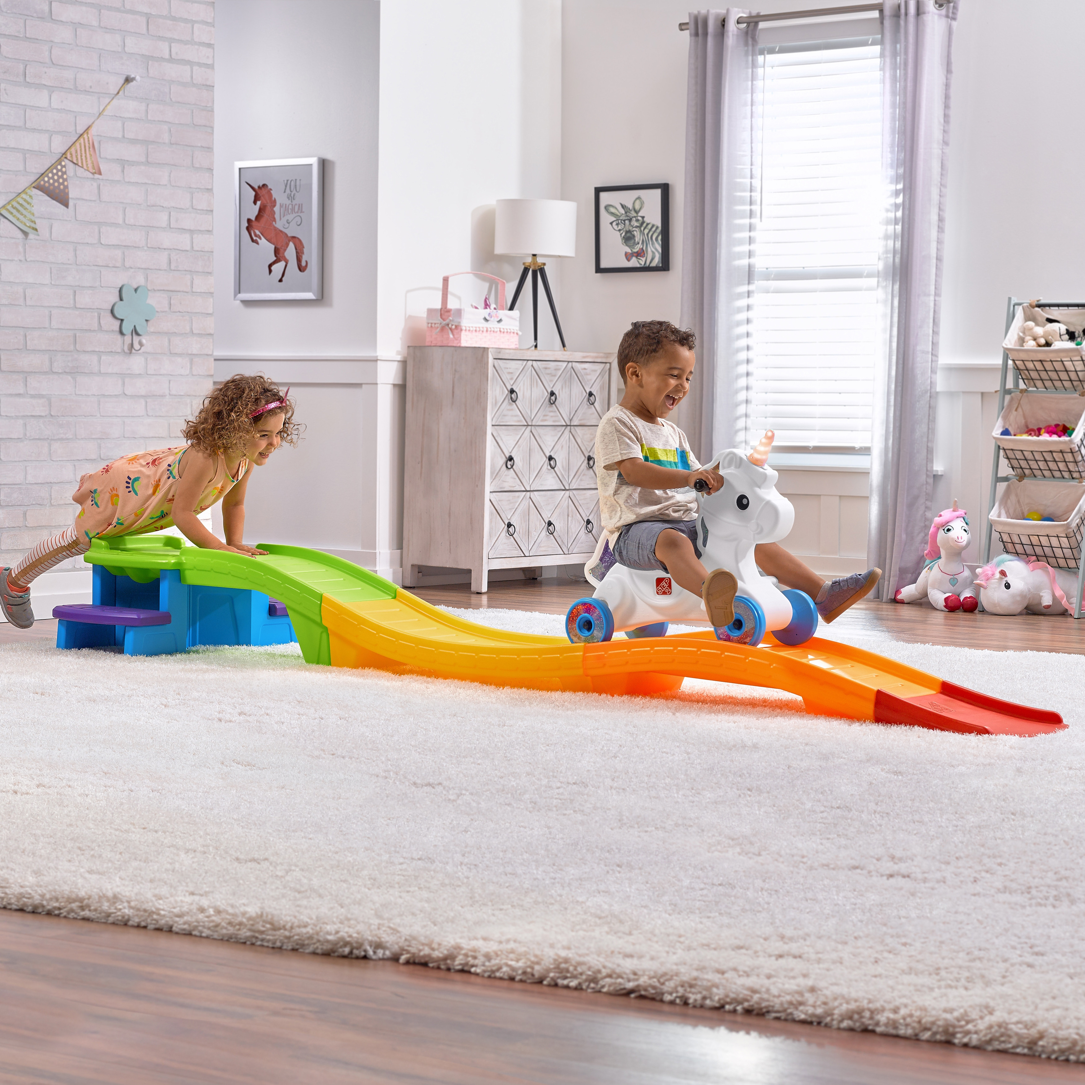 Kolejka górska tor jeździk jednorożec unicorn - 46 z 84