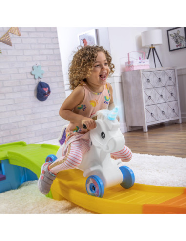 Step2 Kolejka Górska Tor Jeździk Jednorożec Unicorn