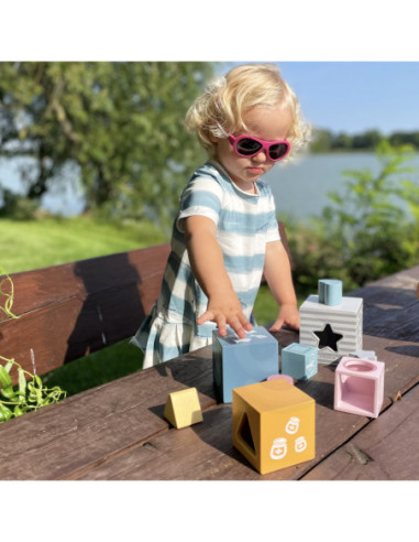 Viga Klocki Drewniana Układanka