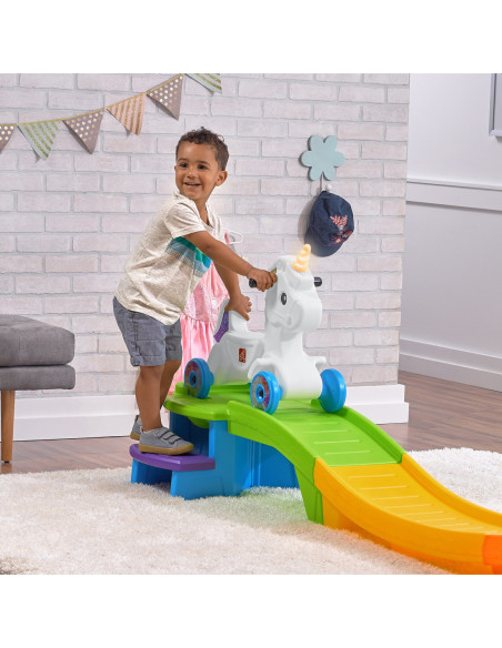 Step2 Kolejka Górska Tor Jeździk Jednorożec Unicorn