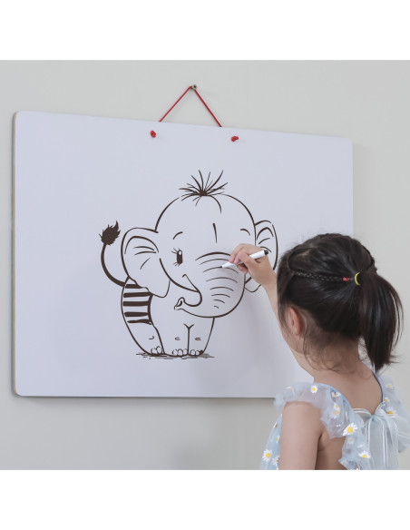 Viga 2w1 Tablica Edukacyjna z Magnetyczną Mapą Świata