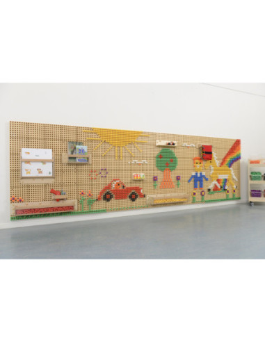 MASTERKIDZ Panel Ścienny Tablica Naukowa Kreatywna STEM