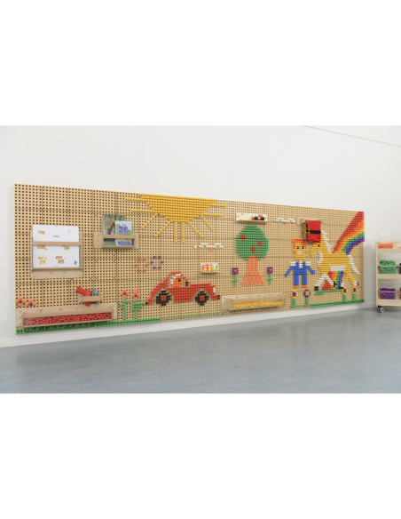 MASTERKIDZ Panel Ścienny Tablica Naukowa Kreatywna STEM