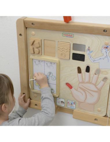MASTERKIDZ Tablica Edukacyjna Zmysł Dotyku