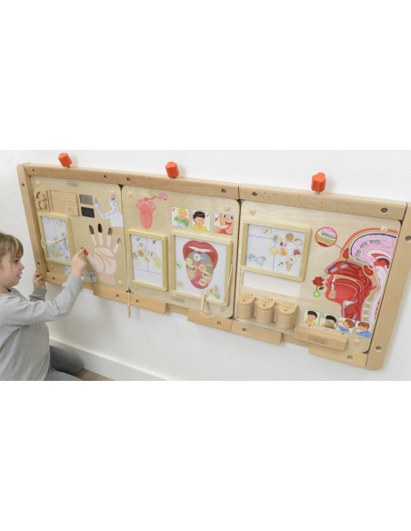 MASTERKIDZ Tablica Edukacyjna Zmysł Dotyku