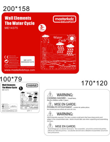 MASTERKIDZ Tablica Edukacyjna Obieg Wody