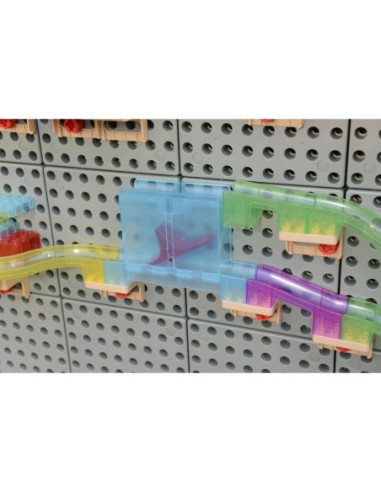 MASTERKIDZ Zestaw Konstrukcyjny Tor dla Piłek Tablica STEM 120elementów