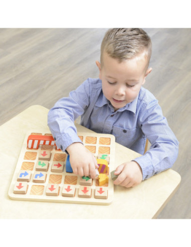 MASTERKIDZ Labirynt Edukacyjny Gra Znajdź Drogę do Sera!