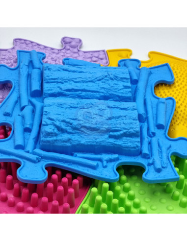 WOOPIE Mata Sensoryczna Ortopedyczna Puzzle 5 el.