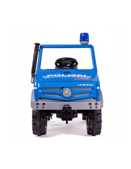 Rolly Toys Ciężarówka Samochód na pedały Unimog Merc-Benz Policja