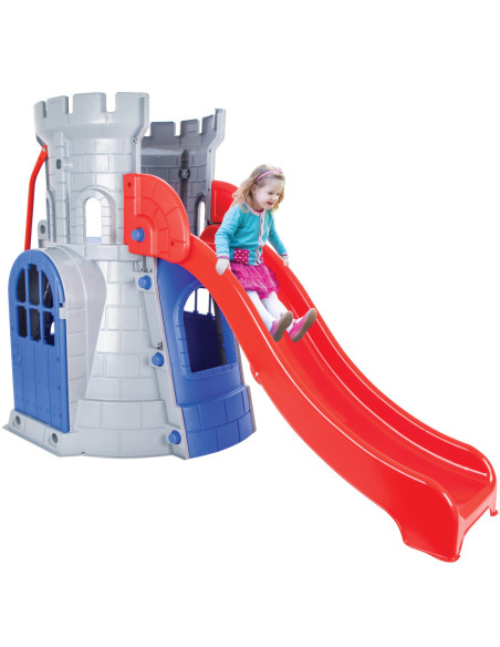 WOOPIE Wieża ze Zjeżdżalnią Zamek Domek Plac Zabaw dla Dzieci