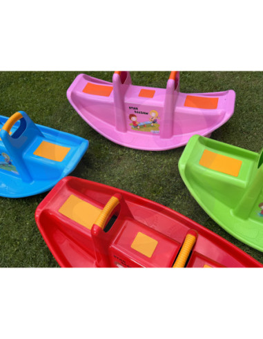 WOOPIE Bujak Wieloosobowy STAR Huśtawka Równoważna Zielona