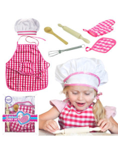 WOOPIE Zestaw Kucharza Strój Kucharski z Akcesoriami