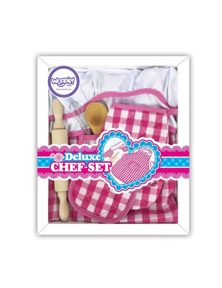 WOOPIE Zestaw Kucharza Strój Kucharski z Akcesoriami