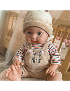 WOOPIE Lalka Bobas w Ubranku Króliczek 46 cm 2