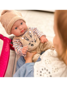 WOOPIE ROYAL kūdikio lėlė zuikio kostiumėlyje 46 cm - puiki dovana 2