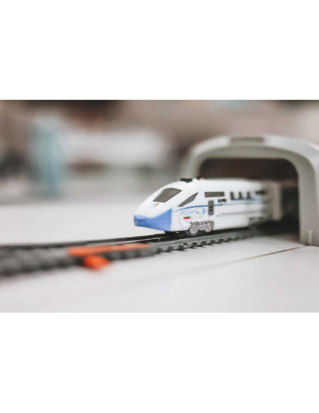 WOOPIE Kolejka Elektryczna Ogromny 914 cm Tor Most Tunel 86 el.