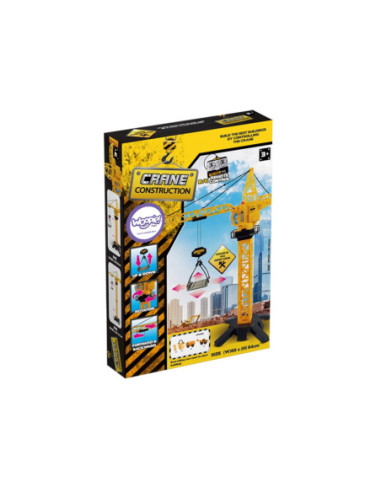 WOOPIE Dźwig Żuraw Zdaline Sterowany R/C Ciężarówka Koparka  + 4 Akc.