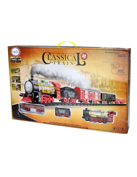 WOOPIE Pociąg Classical Train + 29 Akcesoriów