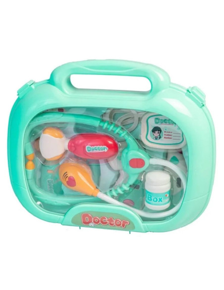 WOOPIE Zestaw Lekarski Mały Lekarza Doktor w Walizce Światło Dźwięk + Akc.