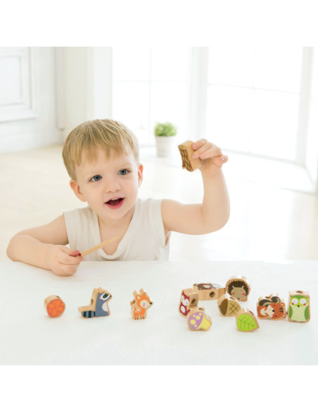 CLASSIC WORLD Korale do Nawlekania Zwięrzęta Leśne