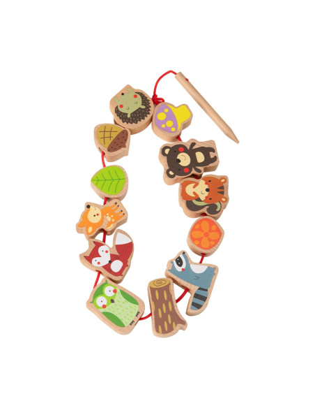 CLASSIC WORLD Korale do Nawlekania Zwięrzęta Leśne