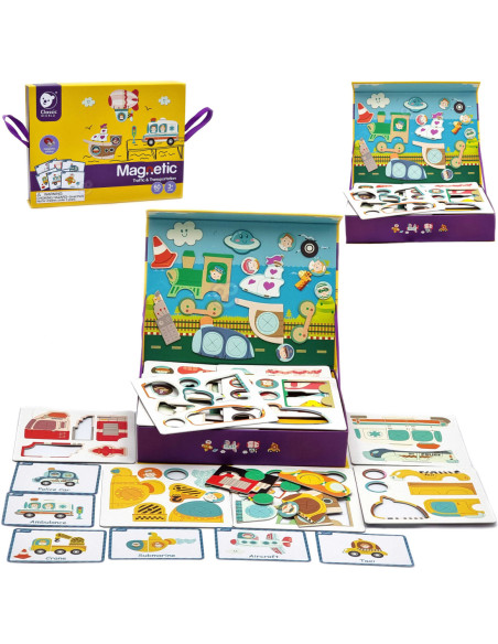 CLASSIC WORLD Puzzle Nauka Ruchu Transportu Drogowego 72 el.