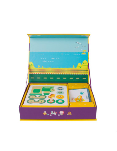 CLASSIC WORLD Puzzle Nauka Ruchu Transportu Drogowego 72 el.