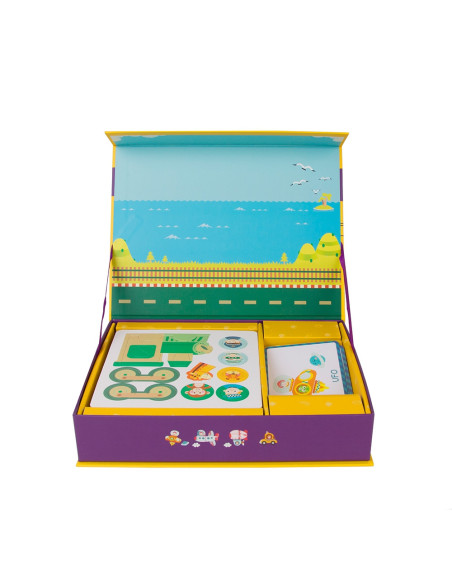 CLASSIC WORLD Puzzle Nauka Ruchu Transportu Drogowego 72 el.