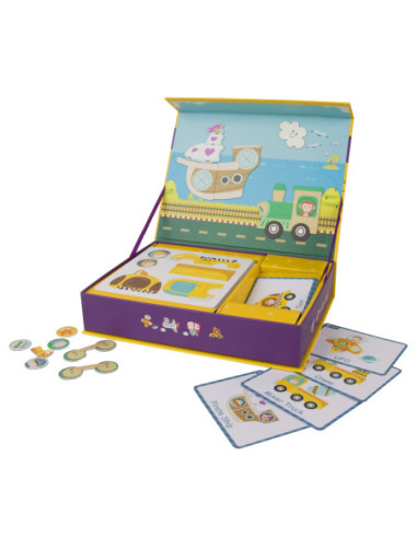 CLASSIC WORLD Puzzle Nauka Ruchu Transportu Drogowego 72 el.