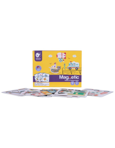 CLASSIC WORLD Puzzle Nauka Ruchu Transportu Drogowego 72 el.