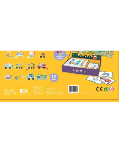 CLASSIC WORLD Puzzle Nauka Ruchu Transportu Drogowego 72 el.