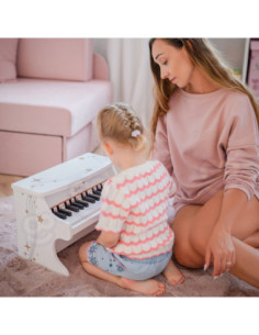 CLASSIC WORLD Pianino Białe 2