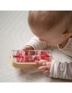 CLASSIC WORLD Deszczownica Tuba z Kuleczkami Czerwona 2