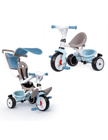 SMOBY Rowerek Trójkołowy Baby Balade plus Niebieski