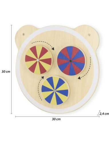 VIGA Drewniana Tablica Kolory Certyfikat FSC