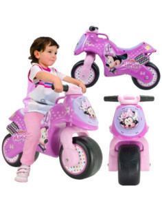 INJUSA Myszka Minnie Jeździk Motor Rowerek Biegowy